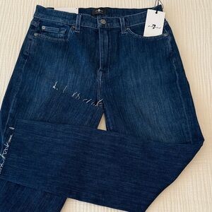 7 For All Mankind Indigo Skinny Jeans